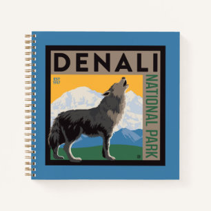 Denali National Park   Howling Wolf Notitieboek