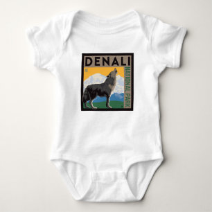 Denali National Park   Howling Wolf Romper