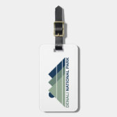 Denali National Park Mountain Sun Bagagelabel (Voorkant verticaal)