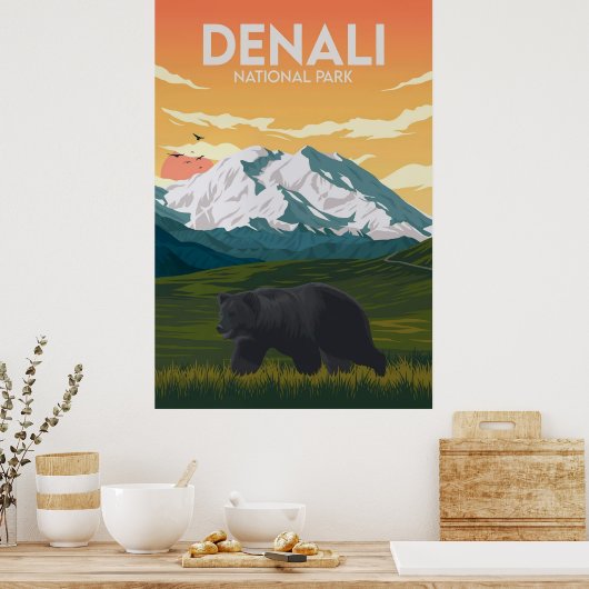 Denali Poster (Keuken)