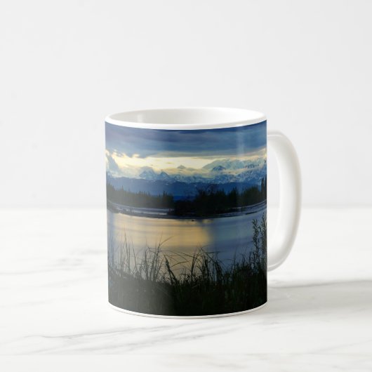 Denali Sunset Coffee Mug (Devant droit)