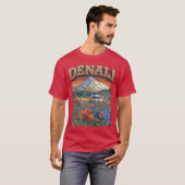Denali Vibes Denali mountain Mt Denali Great Denal T-shirt (Voorkant volledig)