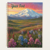 Denali-wildbloemen Planner (Voorkant)