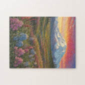 Denali Wilde Bloemen Legpuzzel (Horizontaal)