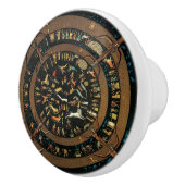 Dendera Zodiac Egypt's Hathor Ceramic Pull Pull Keramische Knop (Rechts)