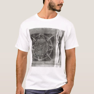 Dendera Zodiac, gegraveerd in 1802 T-shirt