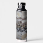 Dendritic Agate Stone Pattern Waterfles (Rechts)