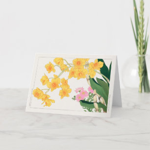 Dendrobium, China Pasen van Tanigami Konan Kaart