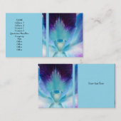 Dendrobium Orchid Visitekaartje (Voorkant / Achterkant)