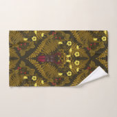 Dendroctones et fougères (Serviette à main)