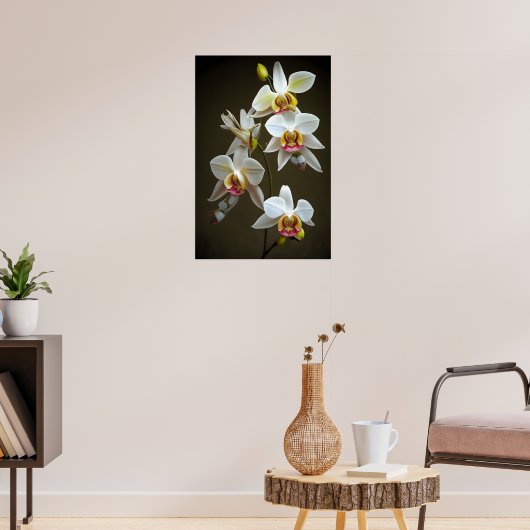 Dendroium Orchideeën Poster (Woonkamer 3)