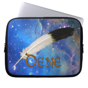 DENE Nation & Feather Space laptophoes Laptop Sleeve