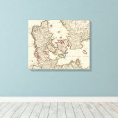 Denemarken 11 canvas afdruk (Insitu (Houten vloer))