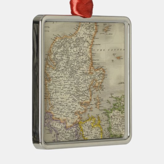 Denemarken 12 metalen ornament (Rechts)