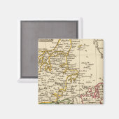 Denemarken 13 magneet (Voorkant / Achterkant)