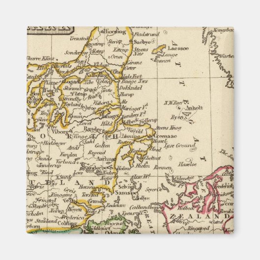 Denemarken 13 magneet (Voorkant)