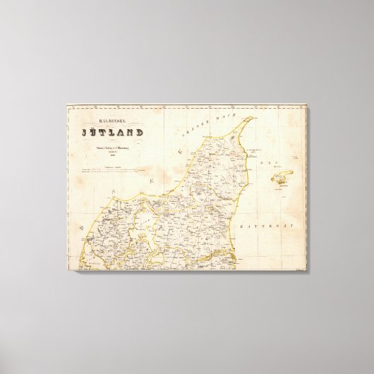 Denemarken 2 canvas afdruk (Voorkant)