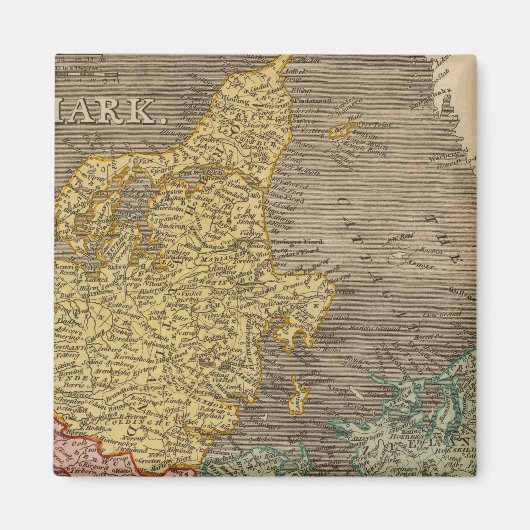 Denemarken 4 magneet (Voorkant)