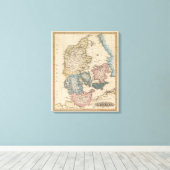Denemarken 5 canvas afdruk (Insitu (Houten vloer))