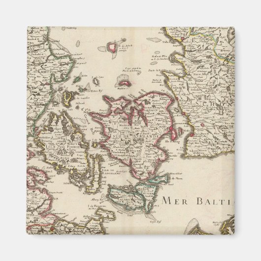 Denemarken 7 magneet (Voorkant)