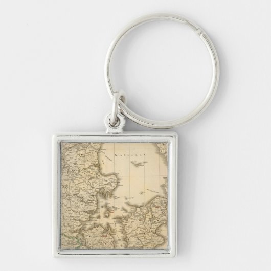 Denemarken 7 sleutelhanger (Voorkant)