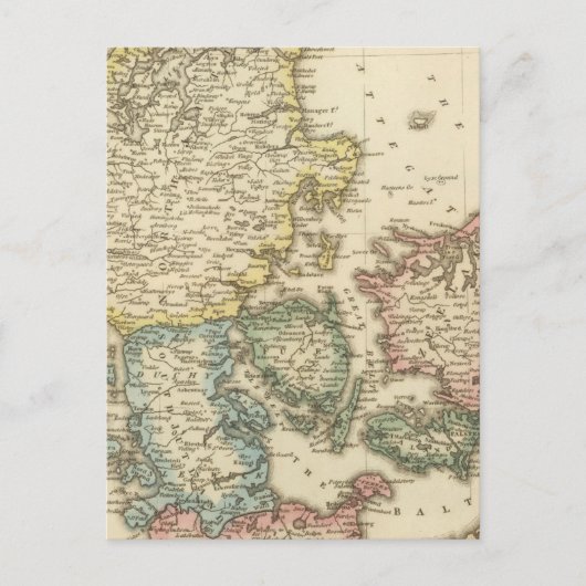 Denemarken 8 briefkaart (Voorkant)