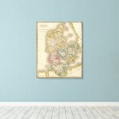 Denemarken 8 canvas afdruk (Insitu (Houten vloer))