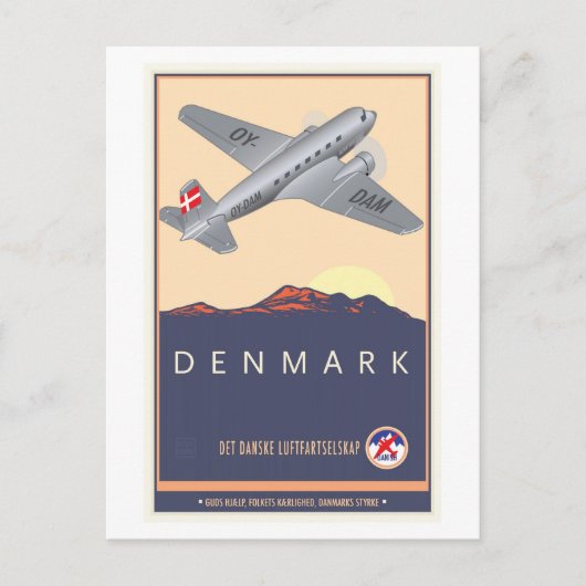 Denemarken Briefkaart (Voorkant)