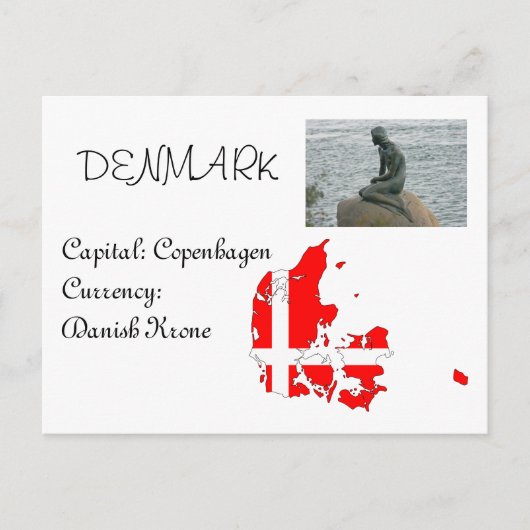 Denemarken Briefkaart (Voorkant)
