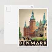 Denemarken Briefkaart voor oldtimers (Voorkant / Achterkant)