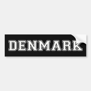 Denemarken Bumpersticker