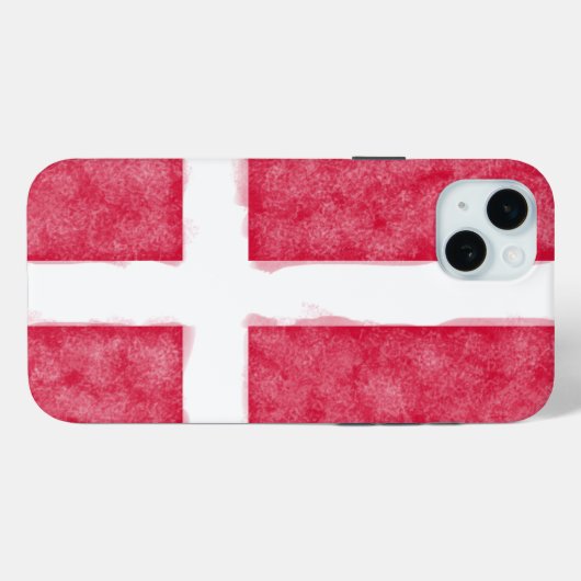 Denemarken Case-Mate iPhone Case (Achterkant (horizontaal))