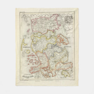 Denemarken, Duitsland 2 Fleece Deken