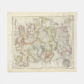 Denemarken, Duitsland 2 Fleece Deken (Voorkant (Horizontaal))