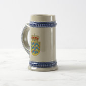 denemarken embleem bierpul (Voorkant links)