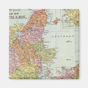 Denemarken en IJsland Magneet