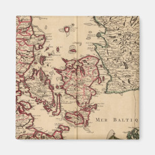 Denemarken en Zweden Magneet