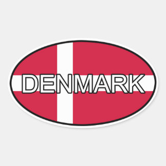 Denemarken Euro Sticker