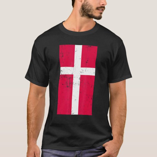 Denemarken Europa Scandanvia Kopenhagen Onderdruk T-shirt (Voorkant)