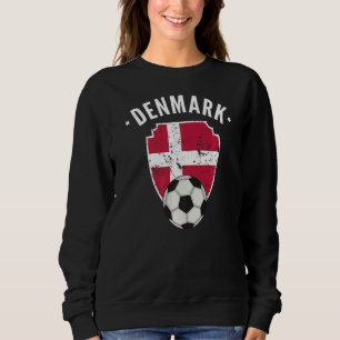 Denemarken Football Deense vlag Trui