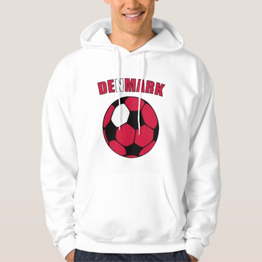 Denemarken Footy Hoodie (Voorkant)