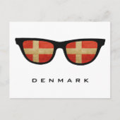 Denemarken heeft aangepaste tekst en kleuren brief briefkaart (Voorkant)