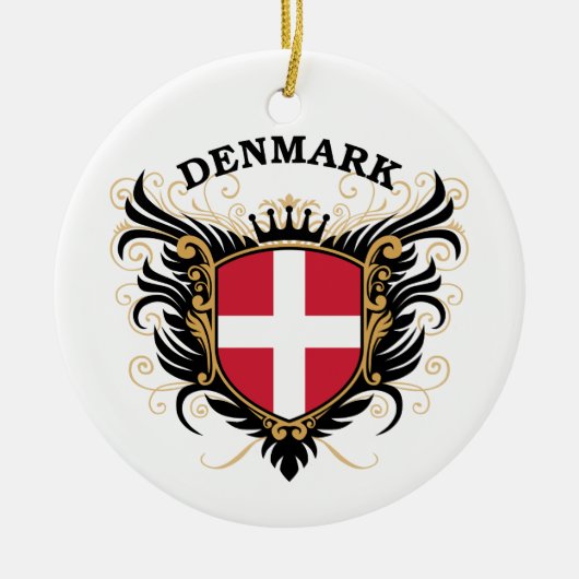 Denemarken Keramisch Ornament (Voorkant)