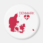 Denemarken Magneet (Voorkant)