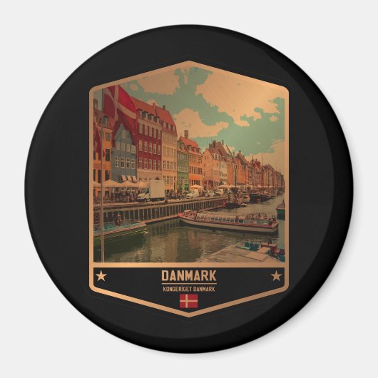 Denemarken Magneet (Voorkant)