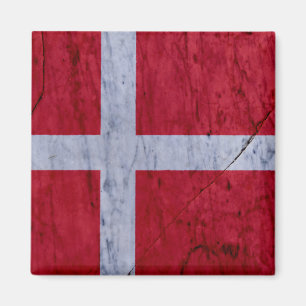 Denemarken Marble Stone Magnet Magneet