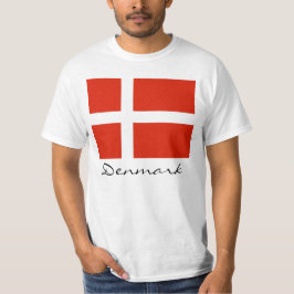 Denemarken met Dannebrog T-shirt