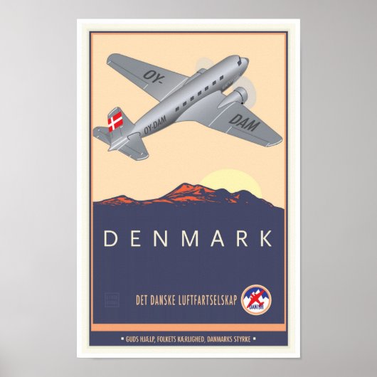 Denemarken Poster (Voorkant)