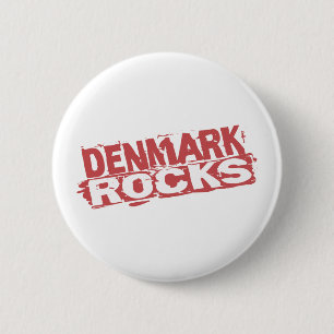 Denemarken Rocks Ronde Button 5,7 Cm