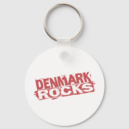Denemarken Rocks Sleutelhanger (Voorkant)